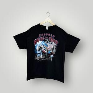 Bikers For Christ Graphic T-Shirt Size XL Gildan Men’s